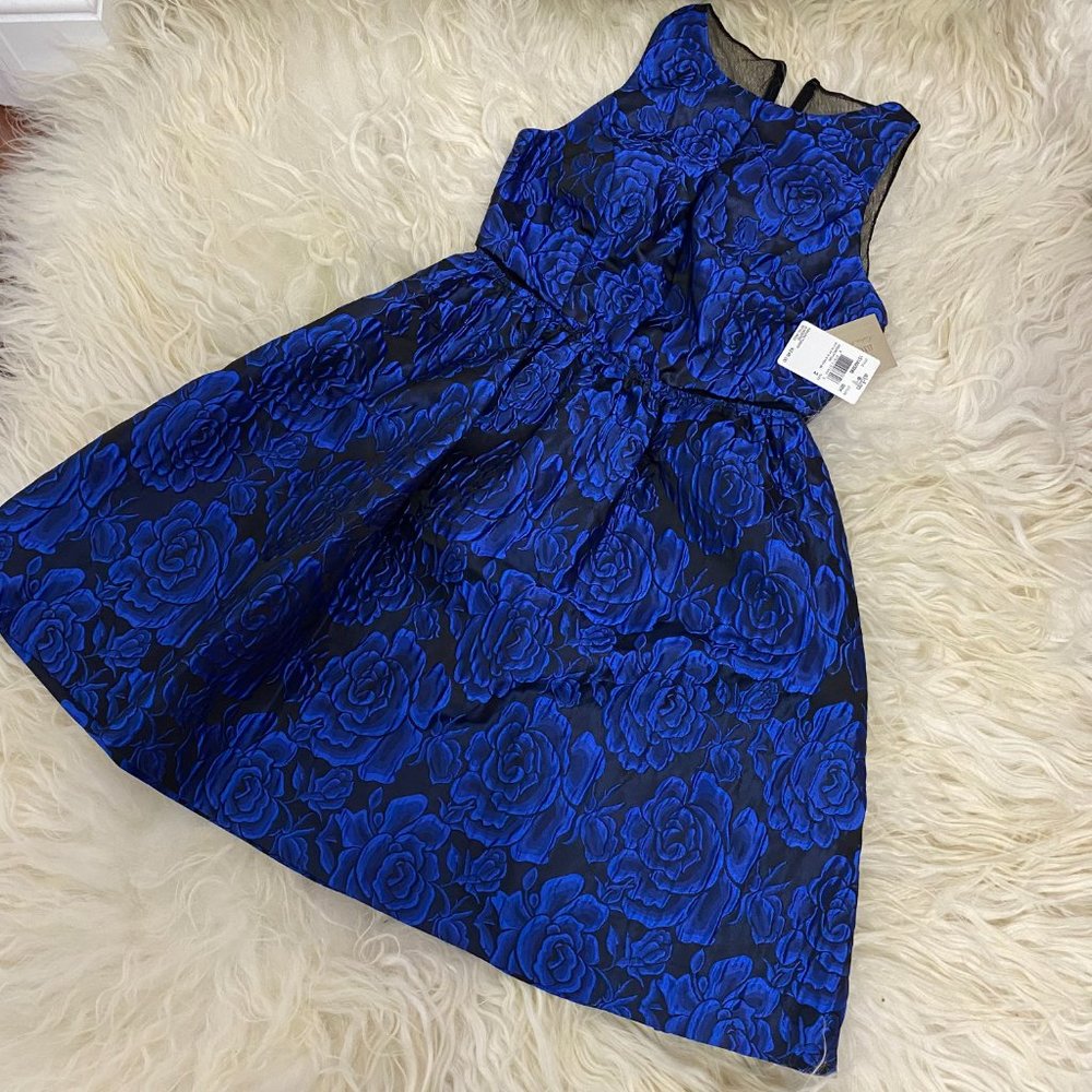 AIDAN MATTOX Printed Mini Dress